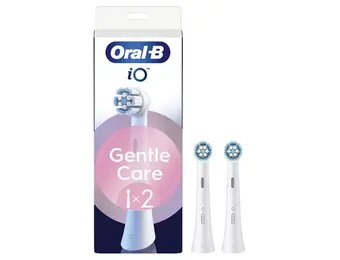 Oral B iO Gentle Care Opzetborstels | Wit | 2 stuks