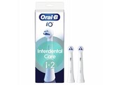 Oral B iO Interdental Clean Opzetborstels Wit | 2 stuks