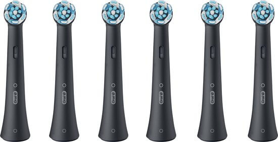 Oral-B iO Ultimate Clean Opzetborstels | Zwart | 6 stuks
