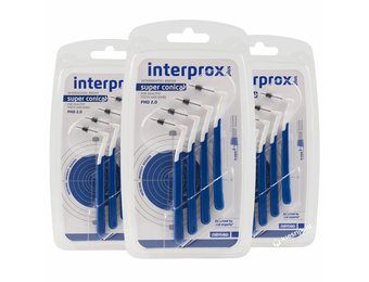 Interprox Plus Ragers Super Conical PHD 2.0 Donkerblauw | 12 stuks | Voordeelverpakking