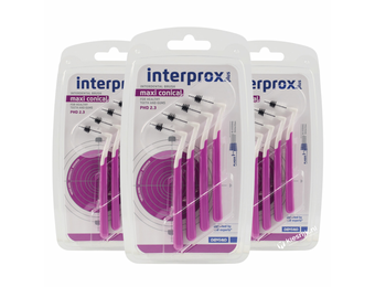 Interprox Plus Ragers Maxi Conical PHD 2.3 Paars | 12 stuks  | Voordeelverpakking