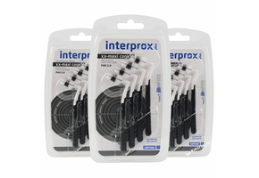 Interprox Plus XX Maxi Conical PHD 2.9 Zwart | 12 ragers | Voordeelverpakking