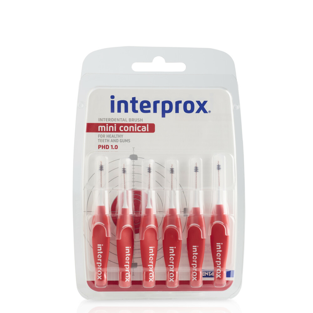Interprox Ragers Mini Conical PHD 1.2 Rood | 6 stuks