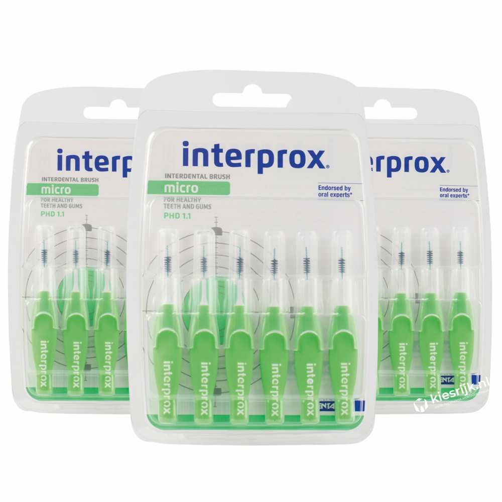 Interprox Ragers Micro PHD 1.1 Groen | 18 ragers | Voordeelverpakking