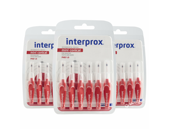 Interprox Ragers Mini Conical PHD 1.2 Rood | 18 ragers | Voordeelverpakking