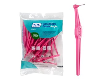 TePe Angle Interdentale Ragers Roze 0,4 mm | 25 stuks | Voordeelverpakking