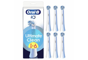 Oral-B iO Ultimate Clean Opzetborstels | Wit | 6 stuks