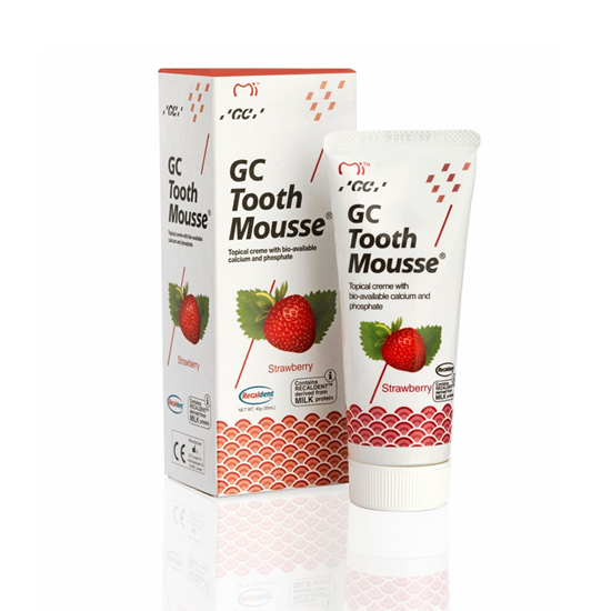GC Tooth Mousse Strawberry - 2 stuks - Voordeelverpakking