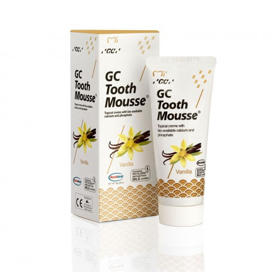 GC Tooth Mousse Vanille - 2 stuks - Voordeelverpakking
