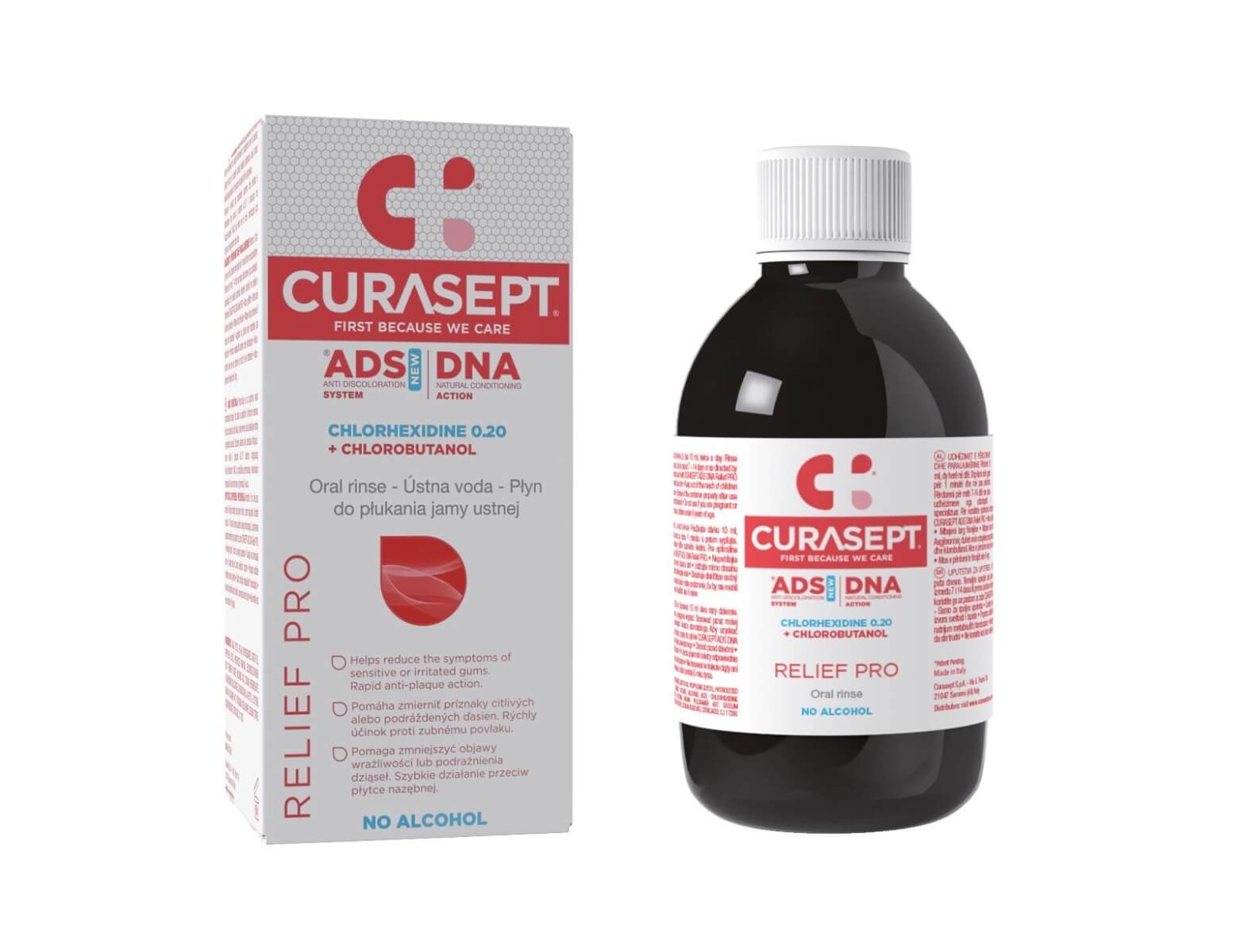 Curasept ADS DNA Relief Pro Mondspoelmiddel 0,20% CHX | 200 ml