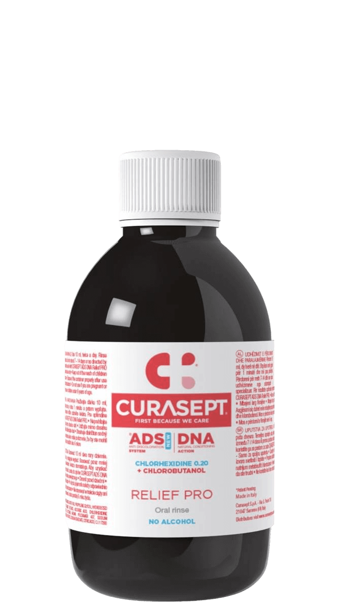 Curasept ADS DNA Relief Pro Mondspoelmiddel 0,20% CHX | 200 ml