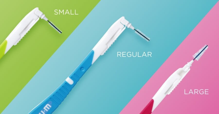 GUM Bi-Direction 0,6 mm | Lila | 36 stuks