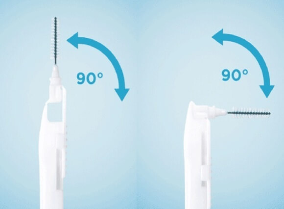 GUM Bi-Direction 0,6 mm | Lila | 36 stuks