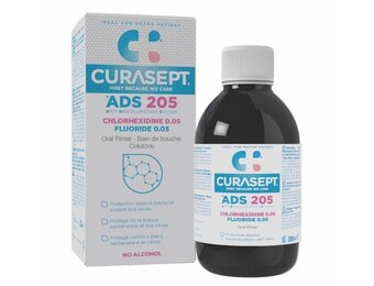 Curasept - Mondspoeling - 0,05% Chloorhexidine - Voor Mondhygiëne & Tandvlees - 200 ml - Voordeelverpakking - 2 stuks