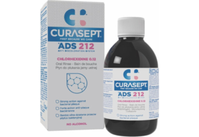 Curasept - Mondspoeling - 0,12% Chloorhexidine - Versterkt Tandvlees & Beschermt Tanden - 200 ml - Voordeelverpakking - 2 stuks