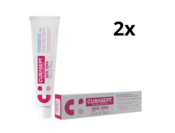 Curasept ADS DNA Perio Pro Tandpasta 0,12% CHX | 2 x 75 ml | Voordeelverpakking