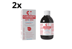 Curasept ADS DNA Relief Pro Mondspoelmiddel 0,20% CHX - 2 x 200 ml - Voordeelverpakking