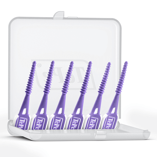 TePe EasyPick Paars XL | 3 x 36 stuks | Voordeelverpakking