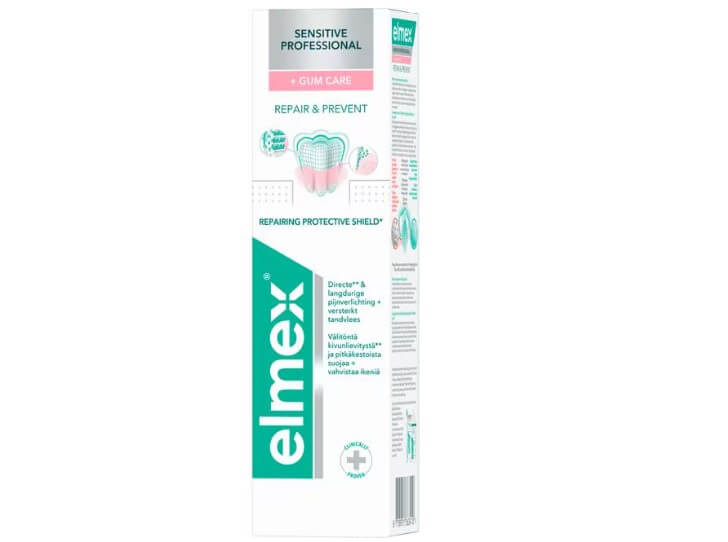 Elmex Sensitive Professional Repair & Prevent Tandpasta | 75 ml - 2 stuks
