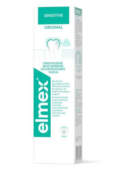 Elmex Tandpasta Sensitive Original 75 ml - Voordeelverpakking - 2 stuks