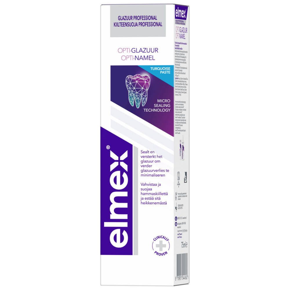 Elmex Tandpasta – Glazuur Protection Professional – Voordeelverpakking 75 ml (12 stuks)