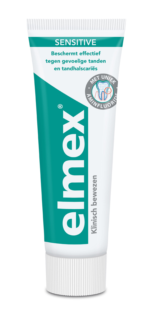 Elmex – Sensitive Tandpasta – Voordeelverpakking – 4 x 75 ml