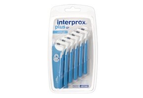 2x Interprox Plus Conisch 3-5 mm Blauw blister à 6 ragers