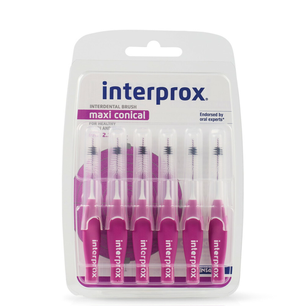 Interprox Ragers Maxi Conical Paars PHD 2.3 | 6 stuks