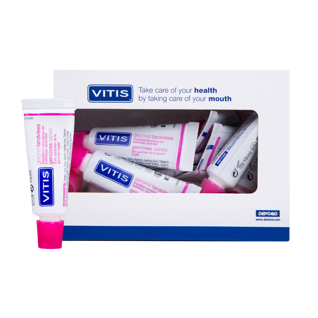 1x Sample VITIS Gezond Tandvlees Tandpasta - 15ml