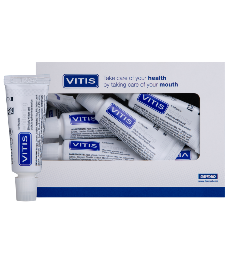 1x Sample VITIS Whitening Tandpasta - 15 ml