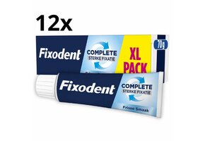 Fixodent Original Kleefpasta Complete Fresh 12 x 70 gram | Nieuwe formule 2025