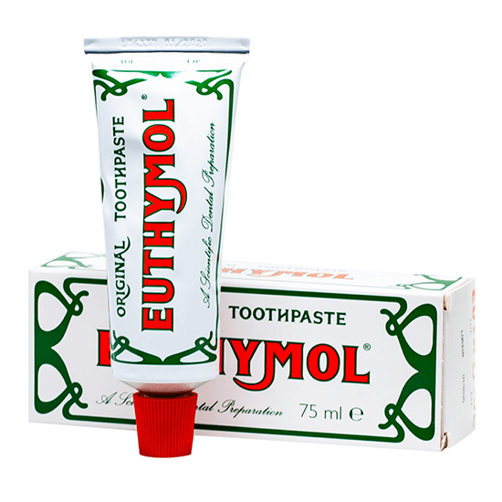 Euthymol tandpasta - 6 x 75 ml - Original tandpasta - Voordeelpakket