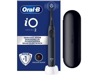 Oral B Elektrische Tandenborstel iO2 Night Black | Reisetui