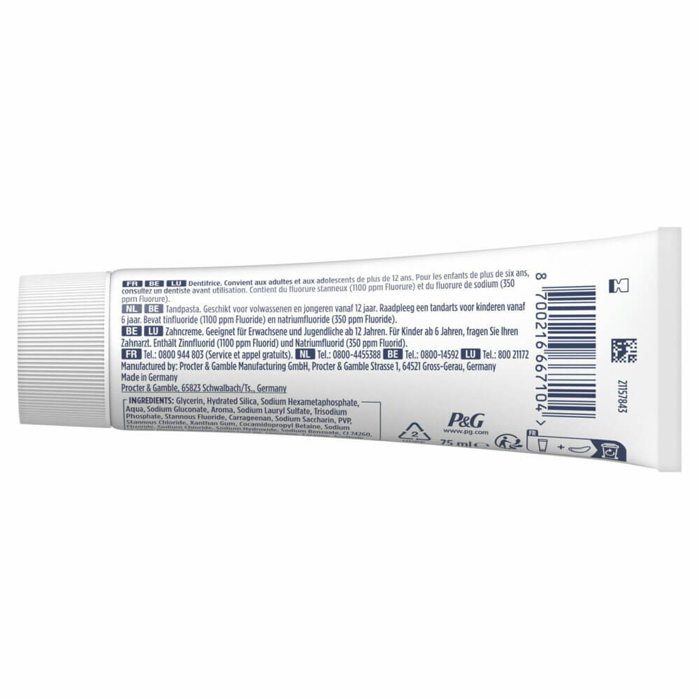 Oral-B Pro-Expert Zachte Whitening Tandpasta | 75 ml | 24 Uur Bescherming
