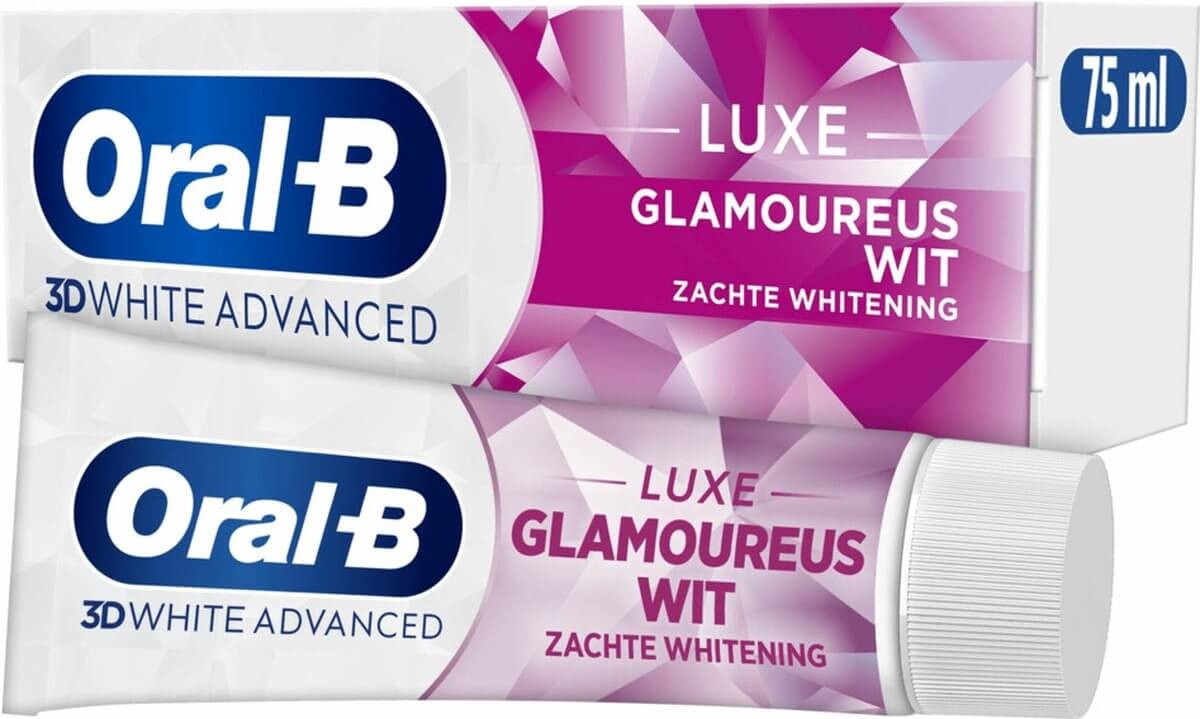 Oral B Tandpasta 3D White Advanced Luxe Glamorous White | 75 ml