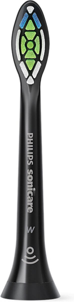 Philips Sonicare Opzetborstels W2 Optimal White HX6062/88 | 2 stuks | Zwart