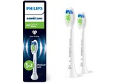 Philips Sonicare Opzetborstels W2 Optimal White HX6062/87 | 2 stuks | Wit