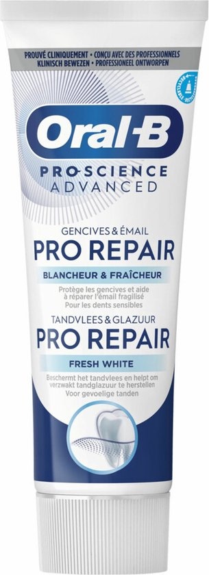 Oral B Tandpasta Pro-Science Advanced Repair Whitening | 75 ml