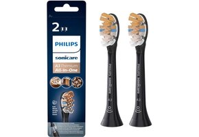 Philips Sonicare opzetborstels Premium All-in-One HX9092/88 | 2 stuks | Zwart