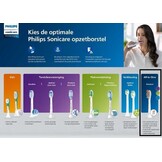 Philips Sonicare opzetborstels Premium All-in-One HX9092/88 | 2 stuks | Zwart