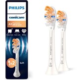Philips Sonicare Opzetborstels Premium All-in-One HX9092/87 | 2 stuks | Wit