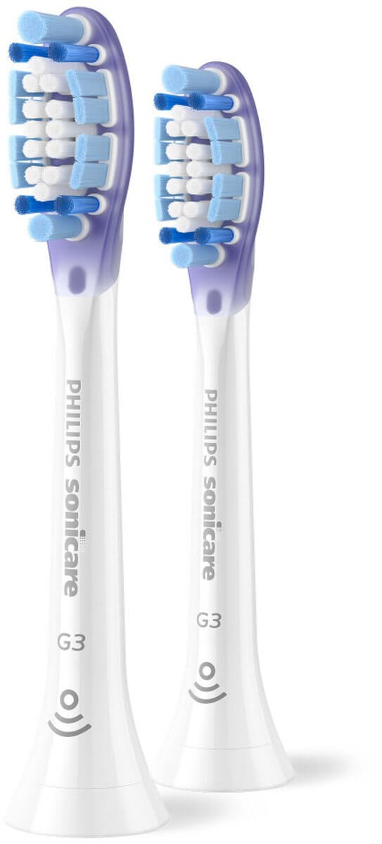Philips Sonicare Opzetborstels G3 Premium Gum Care | 2 stuks | Wit