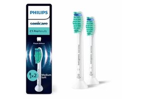Philips Sonicare opzetborstels C1 ProResults HX6012/87 | 2 stuks | Wit