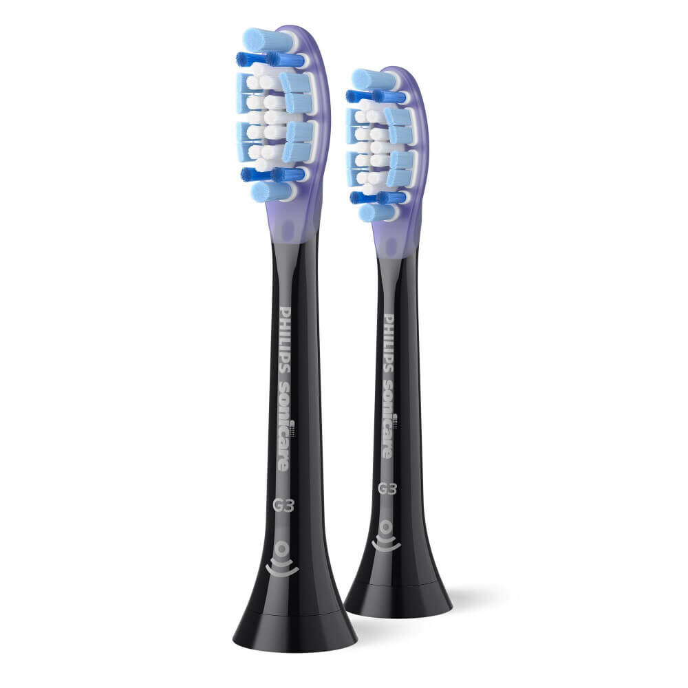 Philips Sonicare Opzetborstels G3 Premium Gum Care HX9052/88 | 2 stuks | Zwart