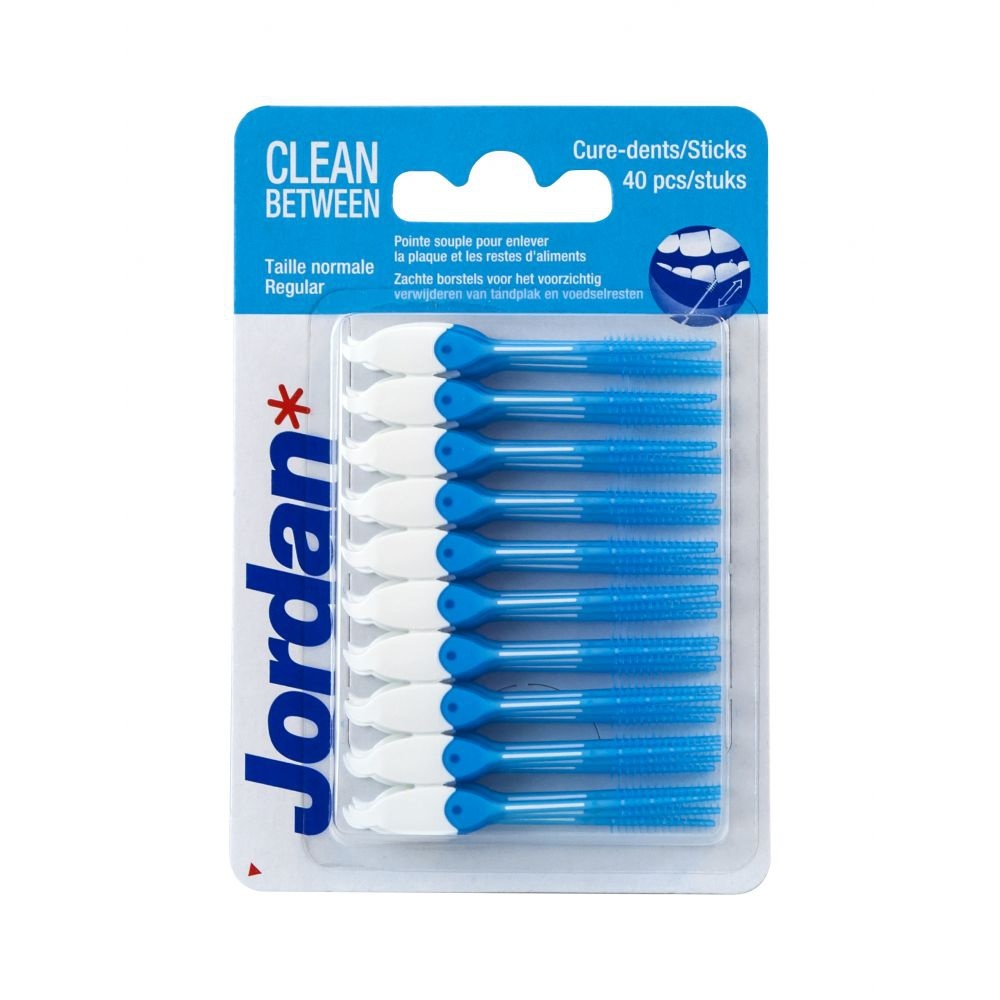 Jordan Clean Between Sticks Regular 40 stuks - Voordeelverpakking 3 stuks