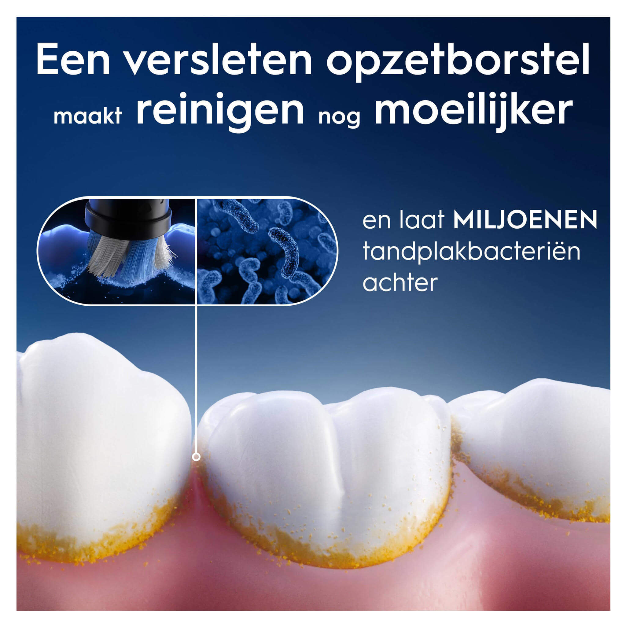Oral B iO Ultimate Clean Opzetborstels | Wit | 8 stuks
