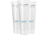Bluem Tandpasta zonder Fluoride - 3 x 75ml - Voordeelverpakking