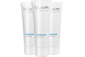 BlueM Fluoridevrije Tandpasta | Voordeelverpakking 3 x 75 ml