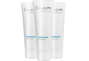 BlueM Fluoridevrije Tandpasta | Voordeelverpakking 3 x 75 ml