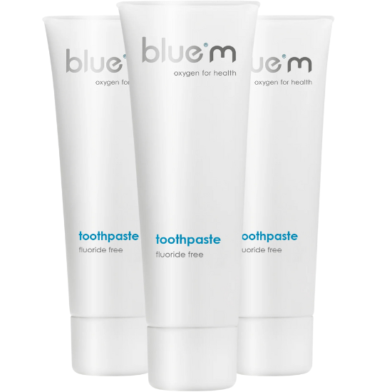 Bluem Tandpasta zonder Fluoride - 3 x 75ml - Voordeelverpakking